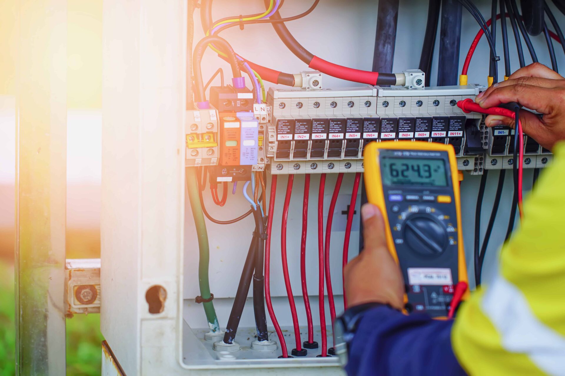 Electrical panel maintenance