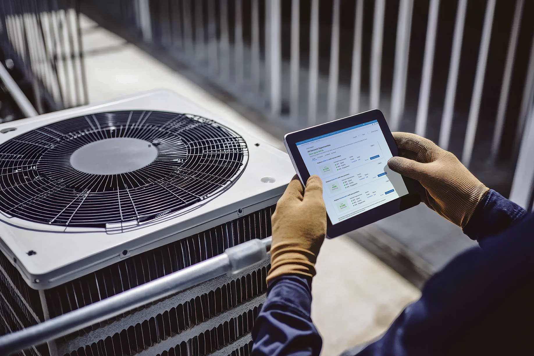 Product-HVAC-provider-with-tablet